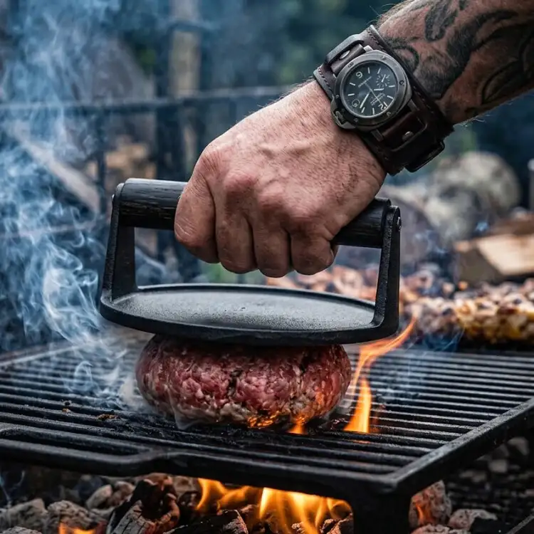 Smashjern + BBQ-saus
