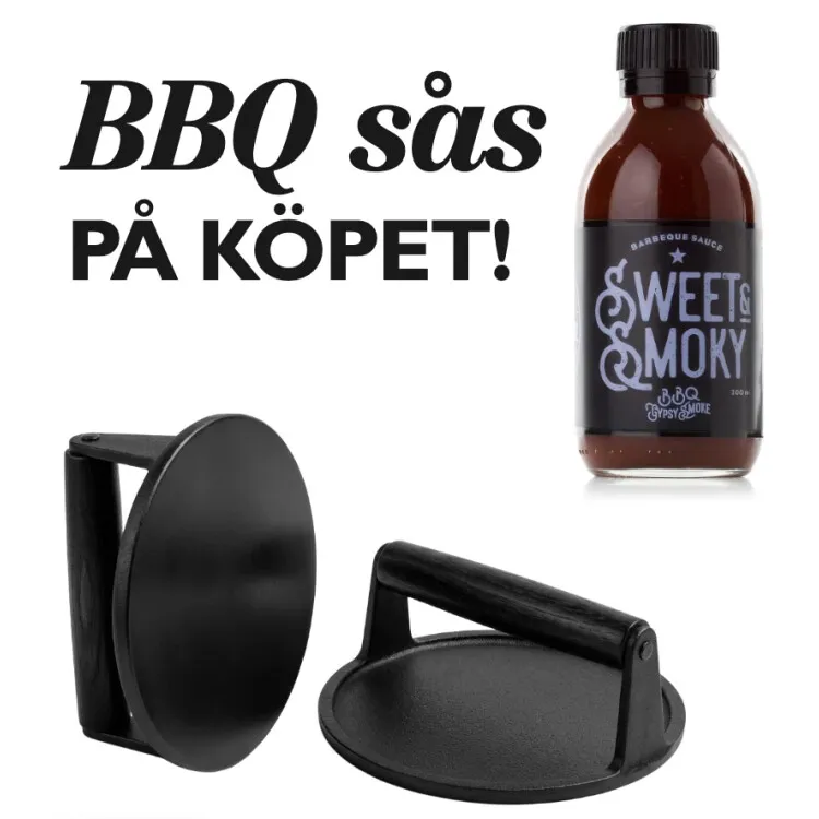Smashjärn + BBQ sås