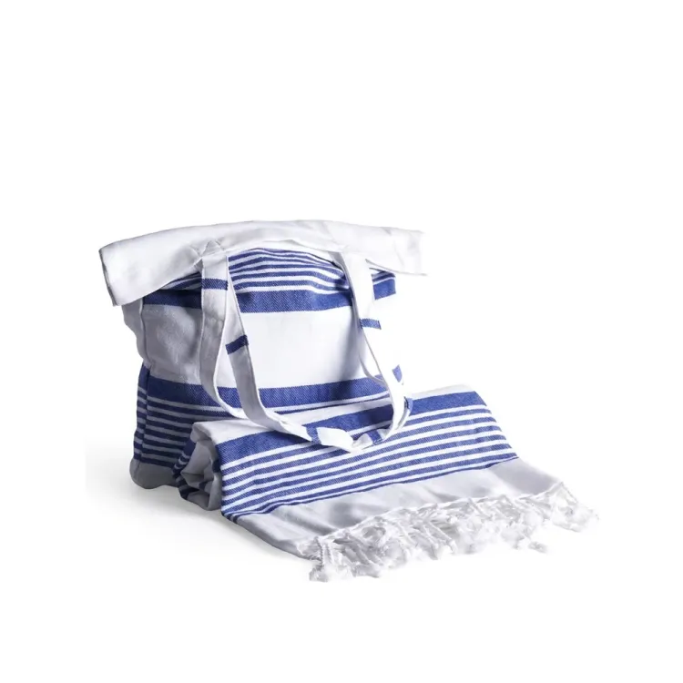 Hamamhåndkle med tilhørende totebag - Maison Trique