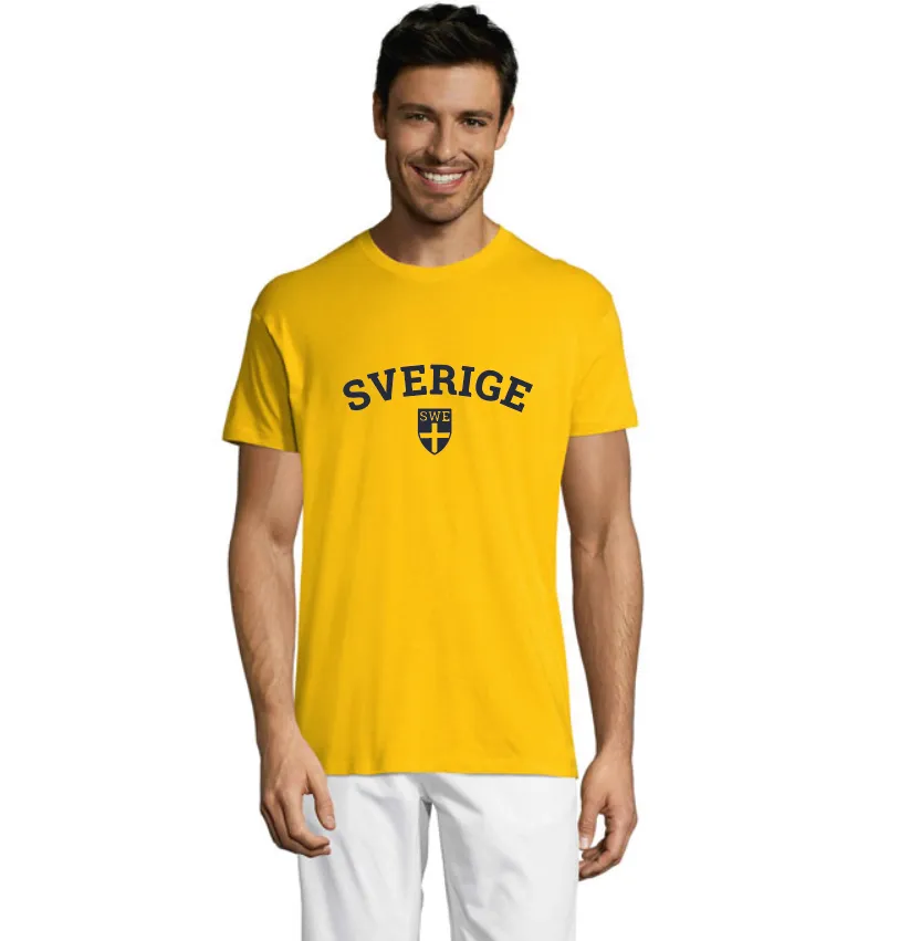 Sverige T-skjorte med logo