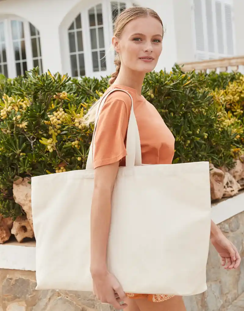 Handlenett Heavyweight Canvas Oversized Tote Bag