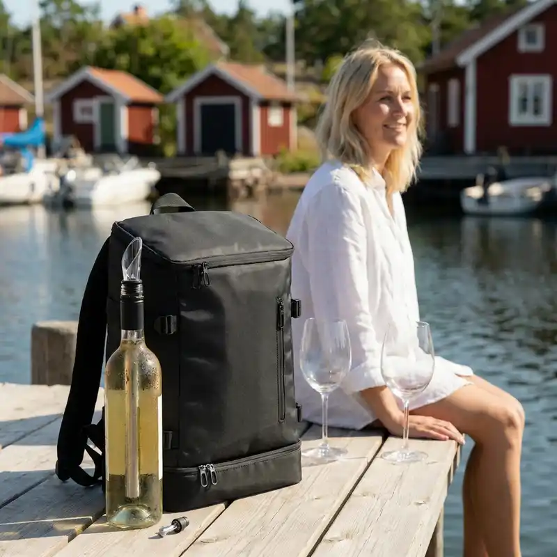 Kjøleryggsekk + kjølestav