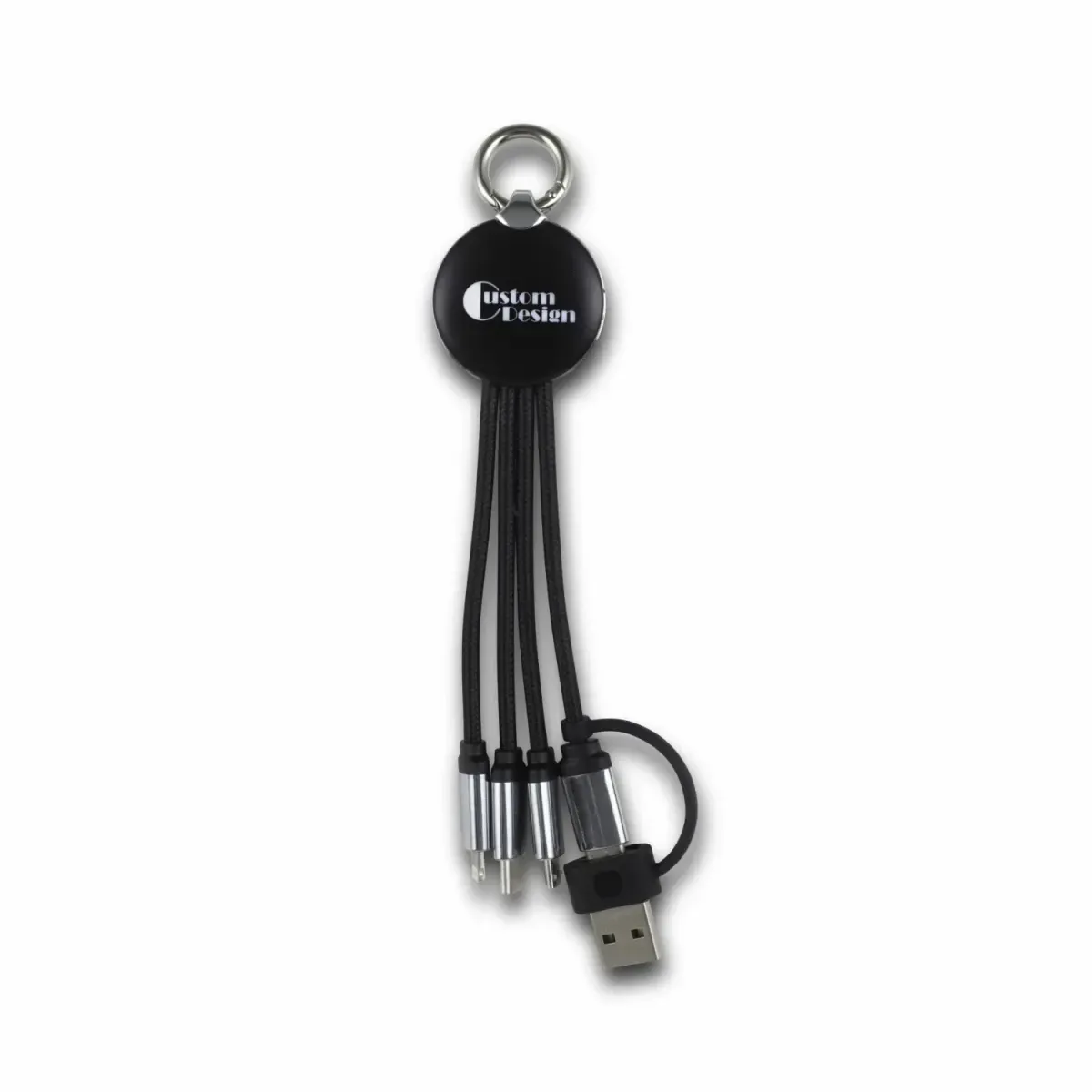 LED 5in1 cable - opplyst ladekabel