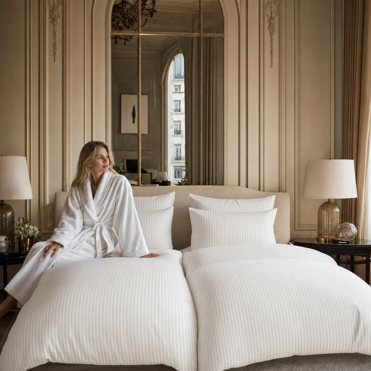 Grand Resort sengesett 4-delers - Hotelluksus hjemme