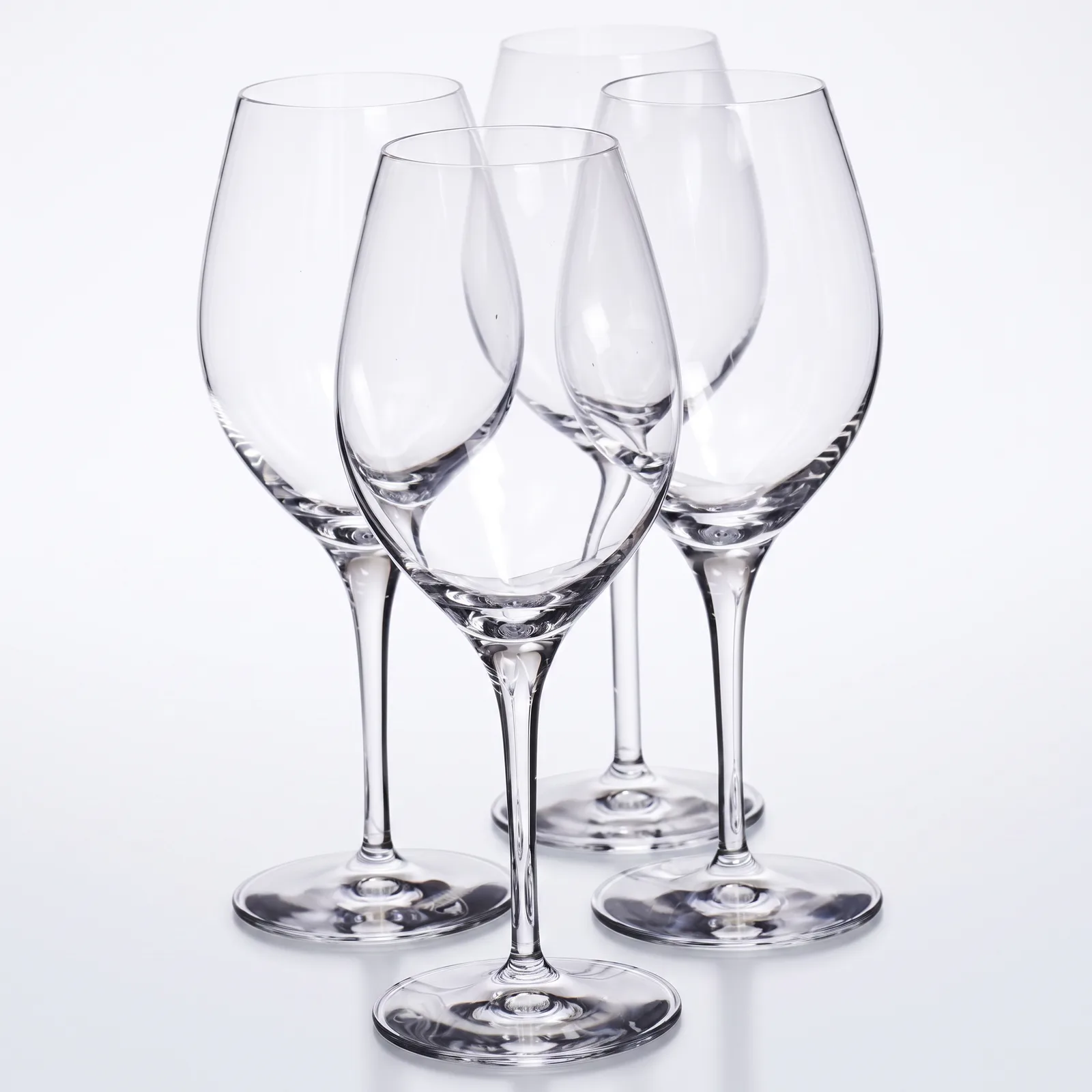4 vinglass Orrefors + Vinkjøler